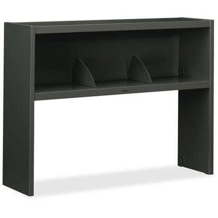 SEATSOLUTIONS 386548NS 34.8 x 48 x 13.5 in. Stack on Open Shelf Hutch, Charcoal SE2655951